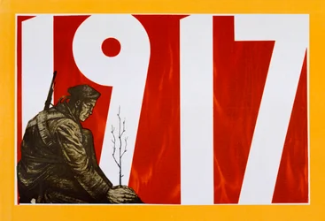 Poster di propaganda sovietica
