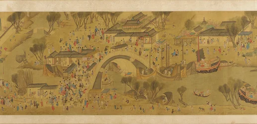 Festival di primavera sul fiume, dinastia Qing