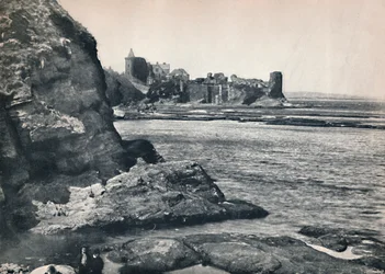 St. Andrews - Il castello, visto da sud-est, 1895