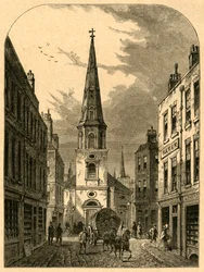 Chiesa di St. Antholins, Watling Street 1868, 1897