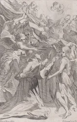 San Carlo Borromeo circondato da angeli, 1650-70