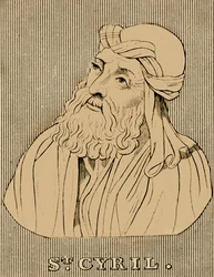 San Cirillo, c376-444, 1830