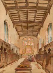 Cappella del St. Johns College, Cambridge, c1845, 1864
