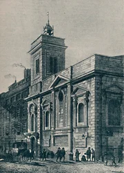 Chiesa di St. Mildred e il pollame, 1907