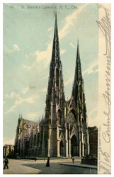 Cattedrale di San Patrizio, New York City, New York, USA, 1902