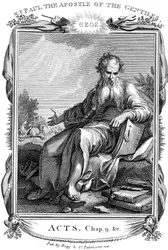 San Paolo Apostolo che portò il messaggio cristiano ai Gentili, XIX secolo