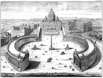 Basilica di San Pietro, Roma, 1702