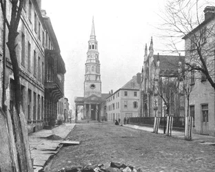 Chiesa di San Filippo, Charleston, Carolina del Sud, USA, c1900