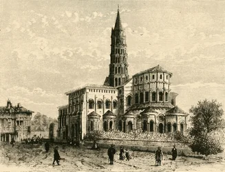 San Sernin, Tolosa, 1890