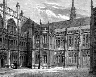 Chiostri di San Stefano, Westminster Hall, Londra, 1900