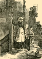 Scala della Casa di Cromwell, 1876, c1876