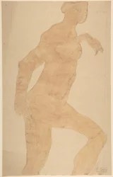 Nudo Femminile in Piedi