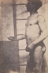 [Nudo maschile in piedi]