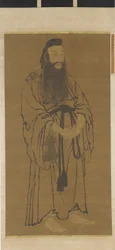 Figura in piedi di Lü Dongbin