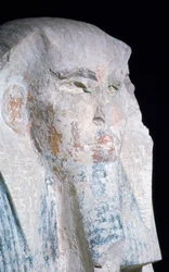 Statua di Djoser, faraone egizio, XXVII secolo a.C.