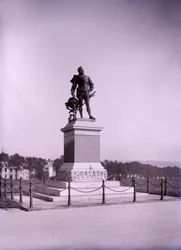 Statua di Francis Drake a Plymouth nel Devon, fine XIX-inizio XX secolo