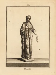 Statua di Urania, musa dell