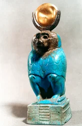 Statua del dio egizio Thoth in forma di babbuino