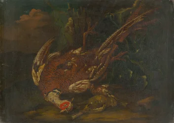 Natura morta con faraona