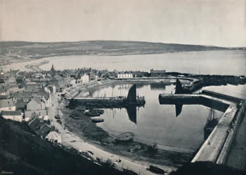 Stonehaven - Il porto, 1895