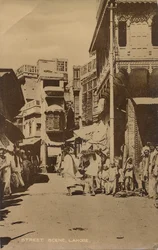 Scena di strada, Lahore