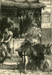 Scena di strada a Pompei, 1890