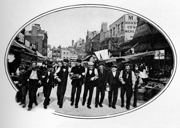 Melodia di strada, Londra, c1901