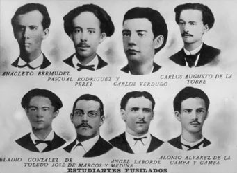 Studenti giustiziati, 1871, c1920
