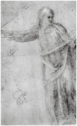 Studio per una figura di Cristo, c1555