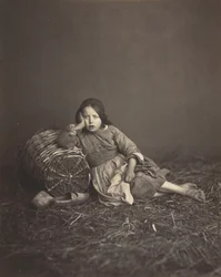 Studio di una giovane contadina