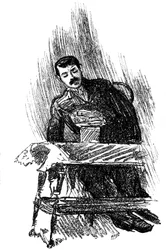 Soggetto in trance ipnotica, 1891