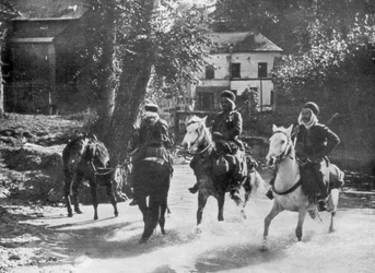 Cavalleria sudanese, Francia, 1915