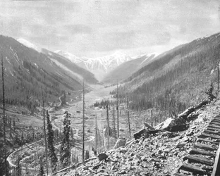 Monte Sultan, vicino a Silverton, Colorado, USA