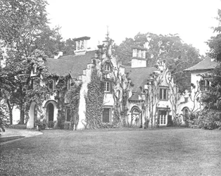 Sunnyside, Casa di Washington Irving, vicino a Tarrytown, Stato di New York, USA, c. 1900