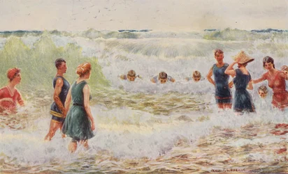Bagno in Mare, 1923