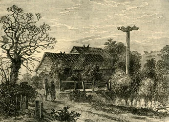 Sydenham Wells nel 1750, c1878