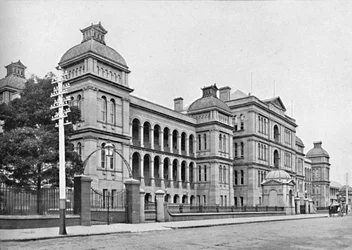 Ospedale di Sydney, Macquarie Street, c1900