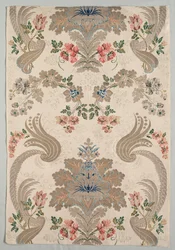 Taffetà, broccato, 1700-1750
