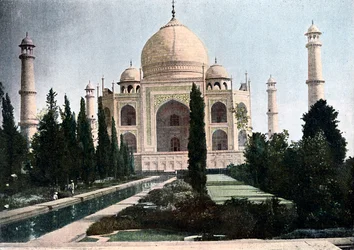 Taj Mahal, Agra, Uttar Pradesh, India, c1890