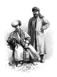 Tagiki di Bukhara, Uzbekistan, 1895