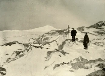 Presa di possesso di Cape Bernacchi, Victoria Land, c1908