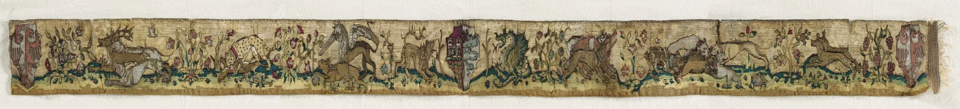 Bordo di arazzo, 1400-1450