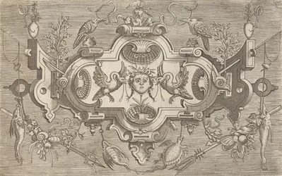 Targhe ed altri ornati di varie e capricciose invenzioni Cartouches e altri ornamenti