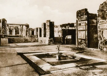 Tempio di Apollo, Pompei, Italia, c1900s
