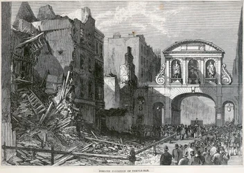 Temple Bar, Londra, 1877