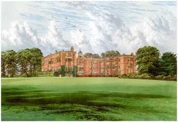 Temple Newsam, casa della famiglia Meynell-Ingram, c1880