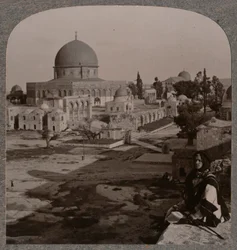 Recinto del tempio, Gerusalemme, c1900