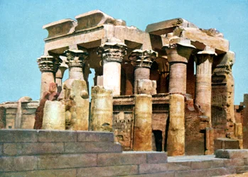 Tempio di Kom Ombo, Egitto, XX secolo