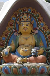 Tempio dei Mille Buddha. Congregazione Dashang Kagyu Ling. Divinità. Dzambala: il Buddha della Ricchezza, La Boulaye