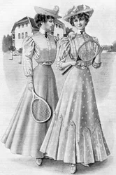 Abiti da tennis, abbigliamento femminile per agosto